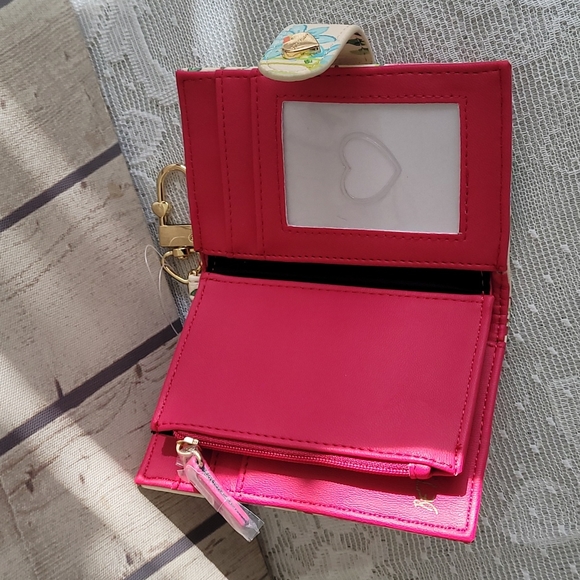 Betsey Johnson Keychain Card Wallet - Picture 5 of 6